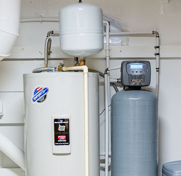 Water Heater, Expansion Tank & Water Softener